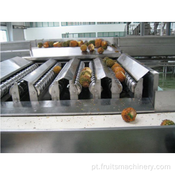 Linha de processamento automática de atolamento de frutas